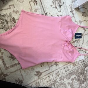 Pink One-Piece body suit